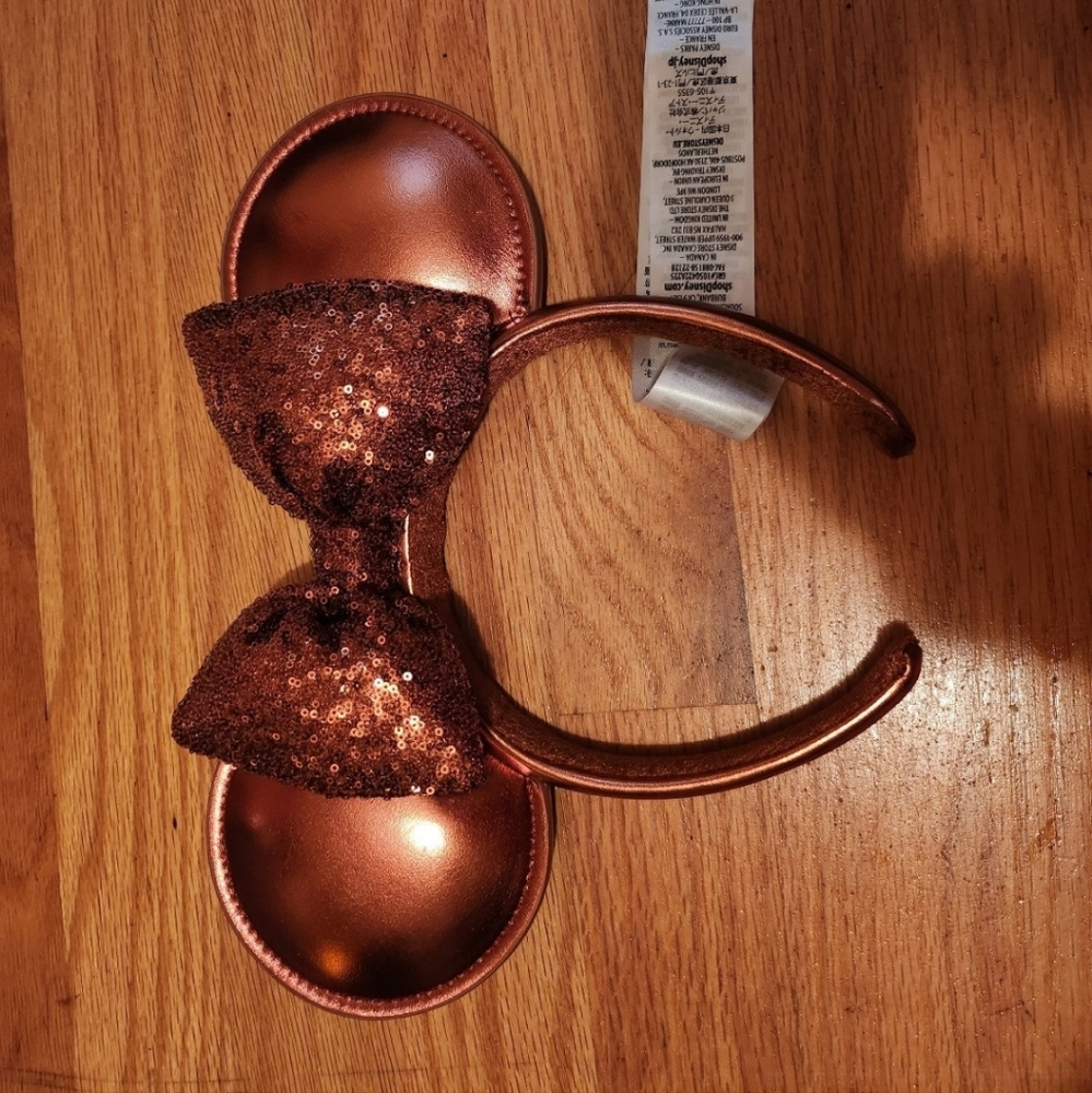 Disney Parks Minnie Mouse bronze ears